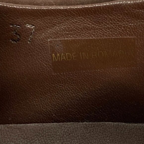 🔥 3/$15 🔥 Stonefly Climacontrol Two Tone Leather Slip On Loafer 6.5 Brown - Picture 8 of 10